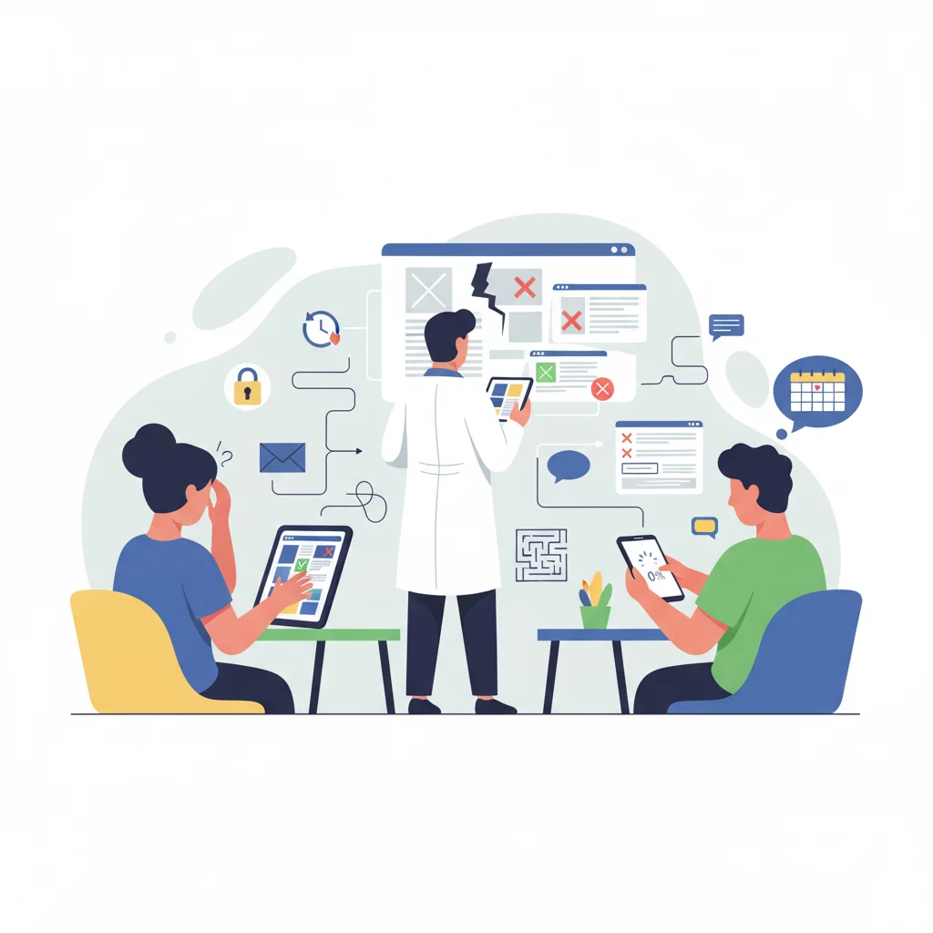 7 Conversion Killers on Healthcare Websites